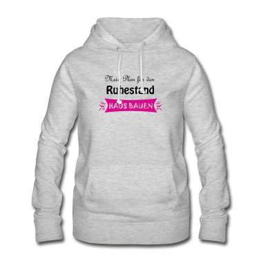 Einzug Hoodie - Häuslbauer Hausbauer Rente Geschenkidee