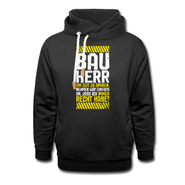Einzug Hoodie - Bauherr Hausbau Eigenheim Baustelle Spruch Lustig