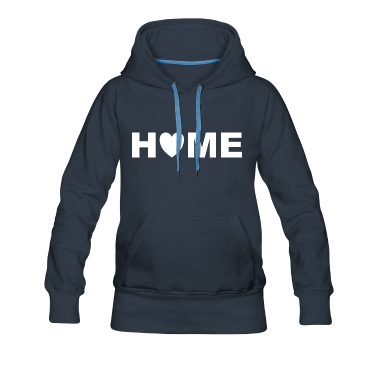 Einzug Hoodie - HOME HEART WHITE | Einzugsgeschenk Zuhause Herz