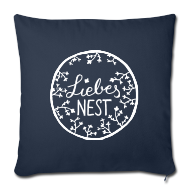 Einzug Kissenbezug - Liebesnest | mit Name bedrucken | Einzug, Hochzeit