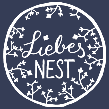 Motiv Liebesnest | mit Name bedrucken | Einzug, Hochzeit