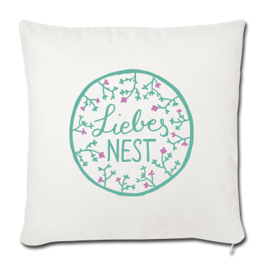 Einzug Kissenbezug - Liebesnest | für Verliebte | Einzug, Hochzeit