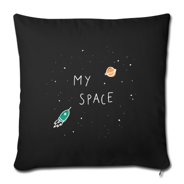 Einzug Kissenbezug - My Space, mein Platz | weiss | Einzug