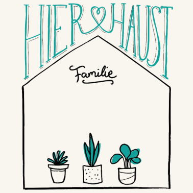 Motiv Haus | Familie | Name personalisiert | Einzug