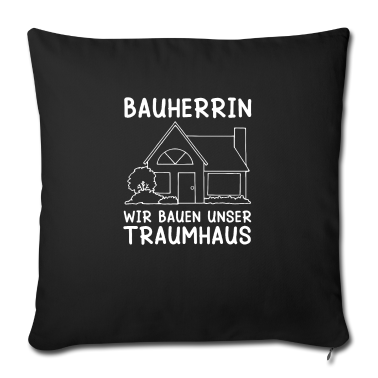 Einzug Kissenbezug - Bauherrin - Wir bauen unser Traumhaus