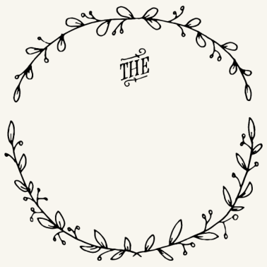 Motiv Kranz | Familie | mit Nachname bedrucken (kurz)