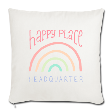 Einzug Kissenbezug - Happy Place Headquarter