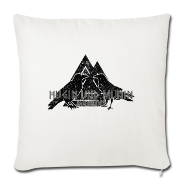 Einzug Kissenbezug - Rabenbrueder Hugin und Munin Odin Wotan