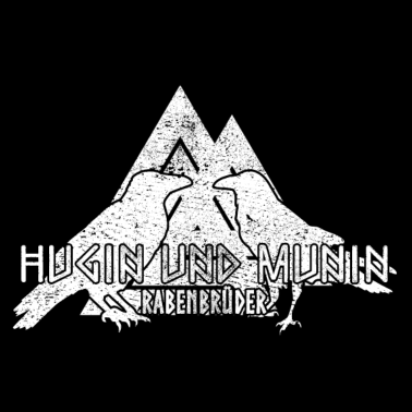 Motiv Rabenbrüder Hugin und Munin Odin
