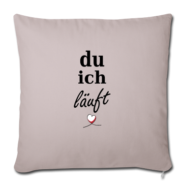 Einzug Kissenbezug - du ich läuft <3