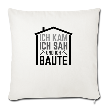 Einzug Kissenbezug - Ich kam ich sah und ich baute Bauherr Hausbau