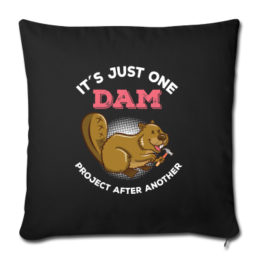 Einzug Kissenbezug - It's just one dam project Häuser Hausbau Geschenk