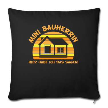 Einzug Kissenbezug - Lustiges Tochter Sprüche Bauherrin Geschenk