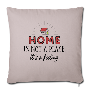 Einzug Kissenbezug - Lustiges T-Shirt mit Lebensweisheit