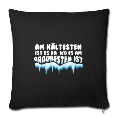Einzug Kissenbezug - Am kältesten ist es da wo es am draußesten ist