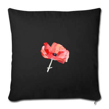 Einzug Kissenbezug - Mohn – ein Bote des Sommers