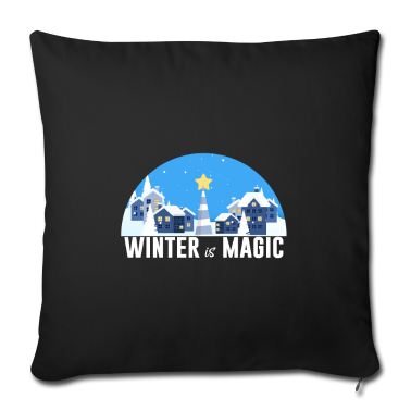 Einzug Kissenbezug - Der Winter ist magisch