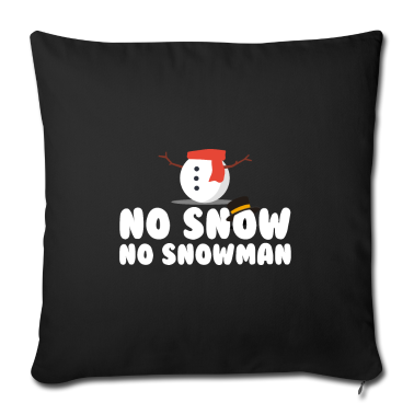 Einzug Kissenbezug - Kein Schnee - kein Schneemann