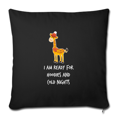 Einzug Kissenbezug - Ich bin bereit für Kapuzenpullover und kalte Nächt