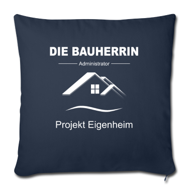 Einzug Kissenbezug - Bauherrin - Projekt Eigenheim