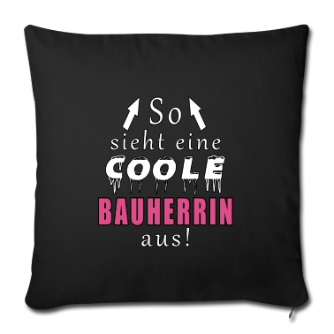 Einzug Kissenbezug - so sieht eine coole bauherrin aus