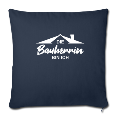 Einzug Kissenbezug - Bauherrin