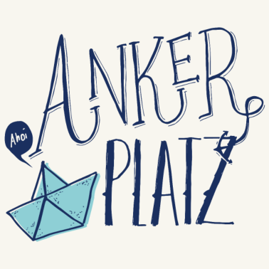 Motiv Ankerplatz | Heimathafen | blau