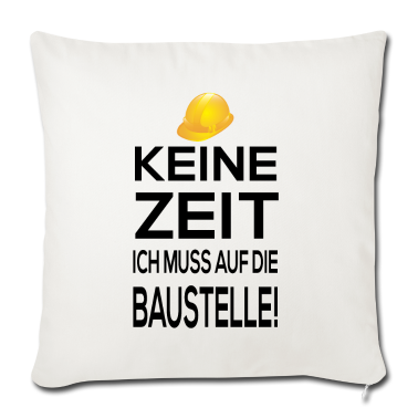 Einzug Kissenbezug - Baustelle Bauen Rohbau Bauherr Eigenheim Hauskauf