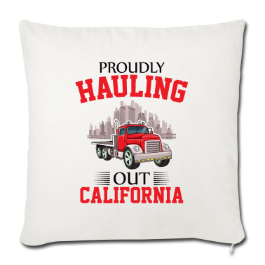 Einzug Kissenbezug - Möbeltransport Kalifornien Lastwagen Haus