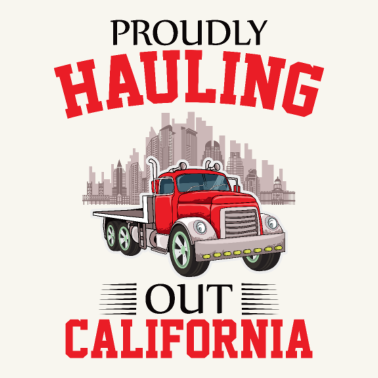 Motiv Möbeltransport Kalifornien Lastwagen Haus