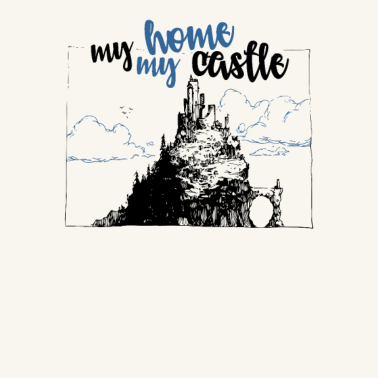 Motiv My home is my castle - Bauherr - Richtfest