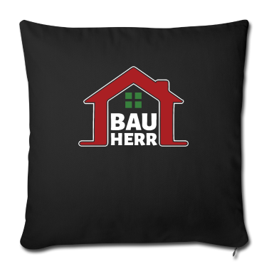 Einzug Kissenbezug - Bauherr Hausbau Bau Bauen Baustelle Haus Geschenk