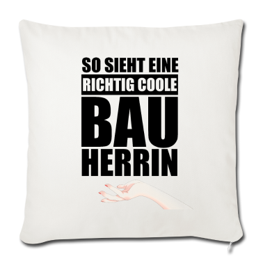 Einzug Kissenbezug - Coole Bauherrin t-shirt | Partnershirt Familie