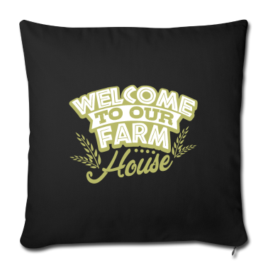 Einzug Kissenbezug - Willkommen auf unserem Bauernhof