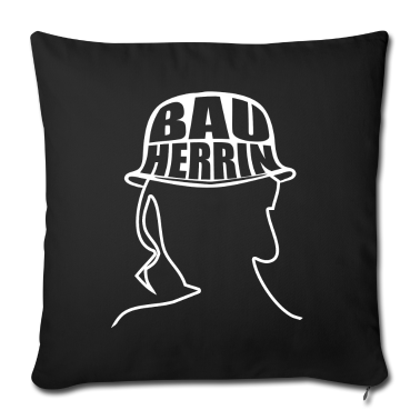 Einzug Kissenbezug - Bauherrin Bauherr Baustelle Partnershirt