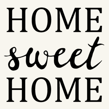 Motiv home sweet home