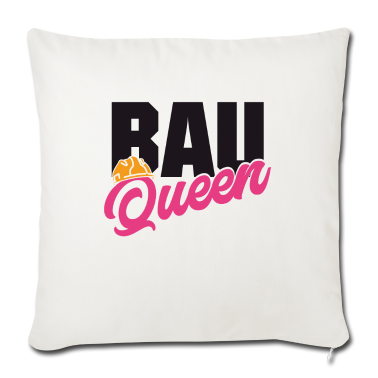 Einzug Kissenbezug - Bauherrin Bauqueen Bau Queen
