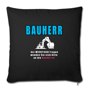 Einzug Kissenbezug - Bauherr