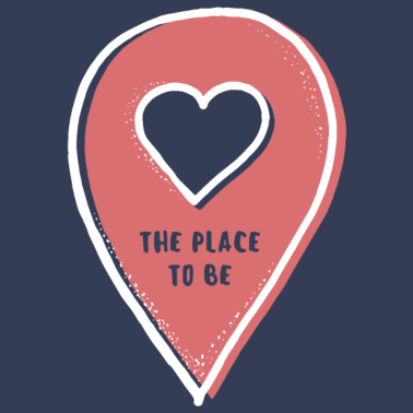 Motiv Standort | the place to be | Koordinaten eingeben