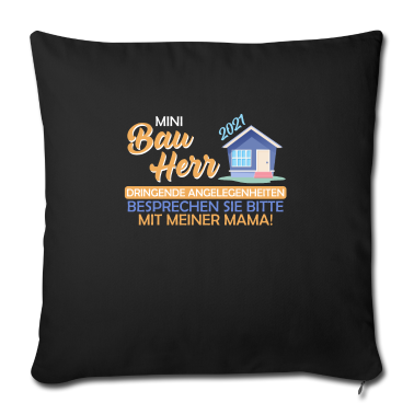 Einzug Kissenbezug - Lustiges Männer Geschenk Hausbau Bauherr Spruch