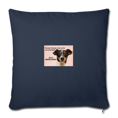 Einzug Kissenbezug - Witziger Hundespruch