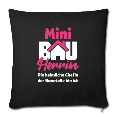 Einzug Kissenbezug - Geschenkidee Bauherrin Kind