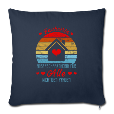 Einzug Kissenbezug - Bauherrin