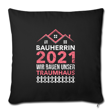 Einzug Kissenbezug - Bauherrin 2021 wir bauen unser Traumhaus Hausbau