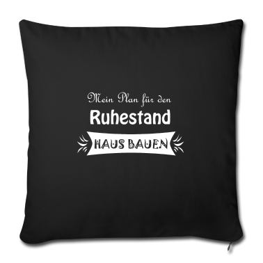 Einzug Kissenbezug - Häuslbauer Hausbauer Rente Geschenkidee