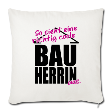 Einzug Kissenbezug - Coole Bauherrin t-shirt | Partnershirt Familie
