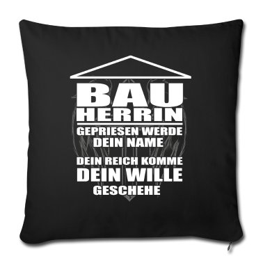Einzug Kissenbezug - Bauherrin tshirt Damen - gepriesen werde dein Name
