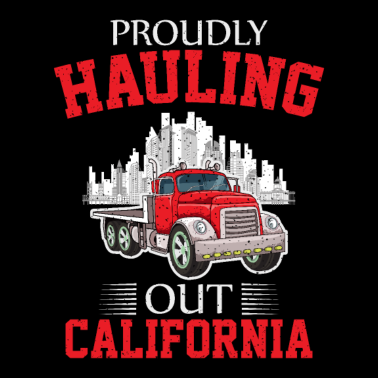 Motiv Möbeltransport Kalifornien Lastwagen Haus