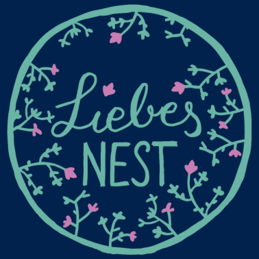 Motiv Liebesnest | mit Name bedrucken | Einzug, Hochzeit