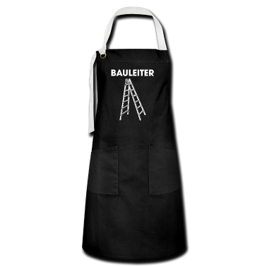 Einzug Schürze - Bauleiter Stehleiter Baustelle Baustellen Leiter
